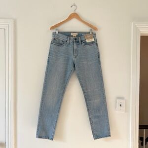 Madewell NWT 30” x 30” Mens Athletic Slim Jeans Becklow Wash
